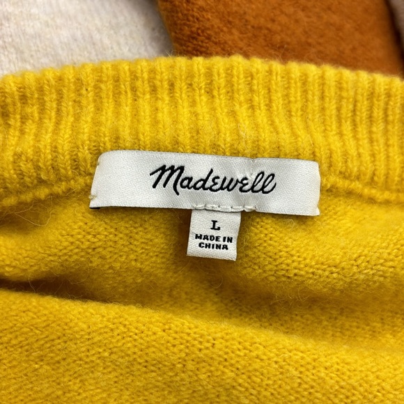Madewell Crofton Striped Pullover Sweater in Coziest Yarn Large - Picture 12 of 12